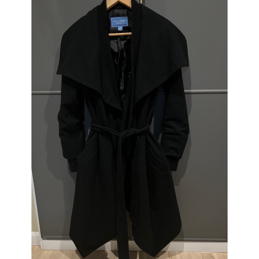 Simply Vera Vera Wang draped coat